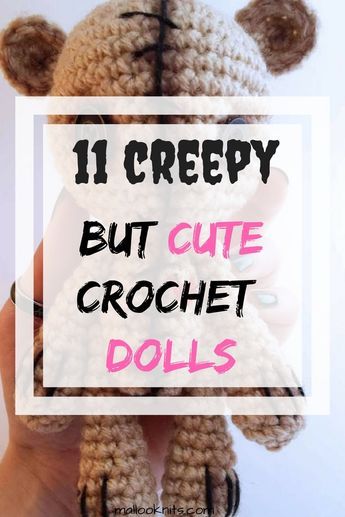 A tribute to creepy crochet amigurumi dolls | creepy cute crochet amigurumi Creepy Cute Crochet, Creepy Crochet, Dolls Creepy, Cute Crochet Amigurumi, Crocheted Dolls, Creepy Toys, Doll Patterns Free, Crochet Hack, Yarn Dolls