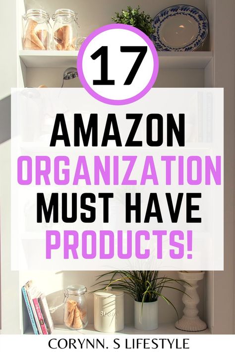 Amazon Must Haves For Organization, Organize Miscellaneous Items, Aesthetically Pleasing Organization, Best Organizing Products, Amazon Home Organization Must Haves, Amazon Storage Finds, Must Have Amazon Finds, Best Amazon Organization Products, Amazon Organization Products