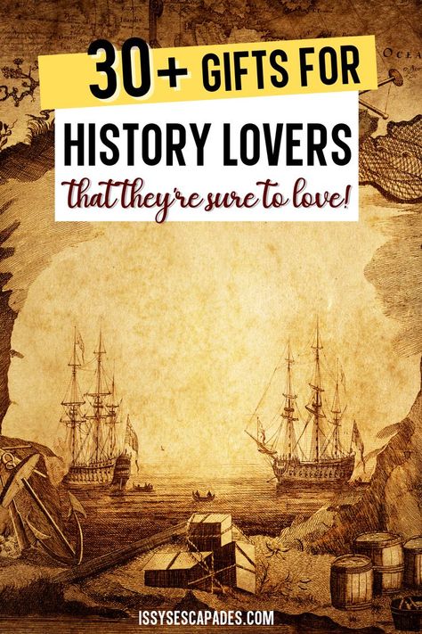 Presents For History Lovers, Historian Gifts, History Buff Gifts, Gifts For History Lovers, Top Gifts For Men, Outdoorsy Women, Gifts For Professors, Christmas In America, Gifts For History Buffs