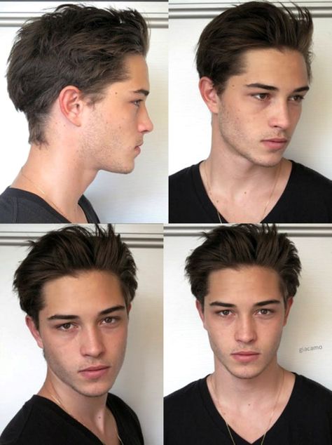 Francisco Lachowski Pulled Back Hairstyles Men, Chico Haircuts, Pull Back Hairstyles Men, Chico Lachowski Hairstyle, Chico Lachowski Haircut, Chico Lachowski Side Profile, Chico Lachowski Hair, Francisco Lachowski Aesthetic, Young Francisco Lachowski