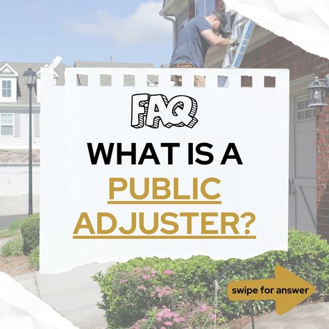 AQ #1: What is a Public Adjuster? (aka. PA)⁠ Swipe for the answer.⁠ .⁠ public adjuster, public adjusting, insurance adjuster, adjusters, claims, claims adjuster, precision public adjusting, georgia, USA, united states, US, Atlanta, atlanta, atlanta georgia, georgia peach, insurance claims, house insurance, large loss, fire, fires, house fire, flooding, house floods, insurance giants⁠ .⁠ #insurance #claims #georgia #atlantaroofing #claimsfighter #insuranceclaims #pa #publicadjuster #adjusters ... Public Adjuster, Claims Adjuster, Insurance Adjuster, Flooded House, Georgia Usa, House Fire, Atlanta Georgia, Home Insurance, Insurance