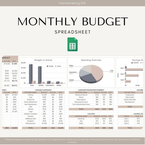 Monthly Budget Spreadsheet plannerlayouts #homeofficeplanner #budgetplanner✋ Financial Budget Planner, Excel Budget Spreadsheet, Budget Spreadsheet Template, Excel Spreadsheets Templates, Budget Template Free, Weekly Budget Planner, Monthly Budget Spreadsheet, Excel Budget Template, Excel Budget