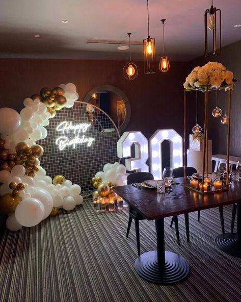 30th birthday party ideas Mens Party Ideas, 30th Birthday Dinner, 30th Birthday Party Ideas, Dirty 30 Birthday Party, Outside Birthday, Spy Birthday Parties, 30th Birthday Themes, 30th Birthday Party Decorations, 25th Birthday Parties