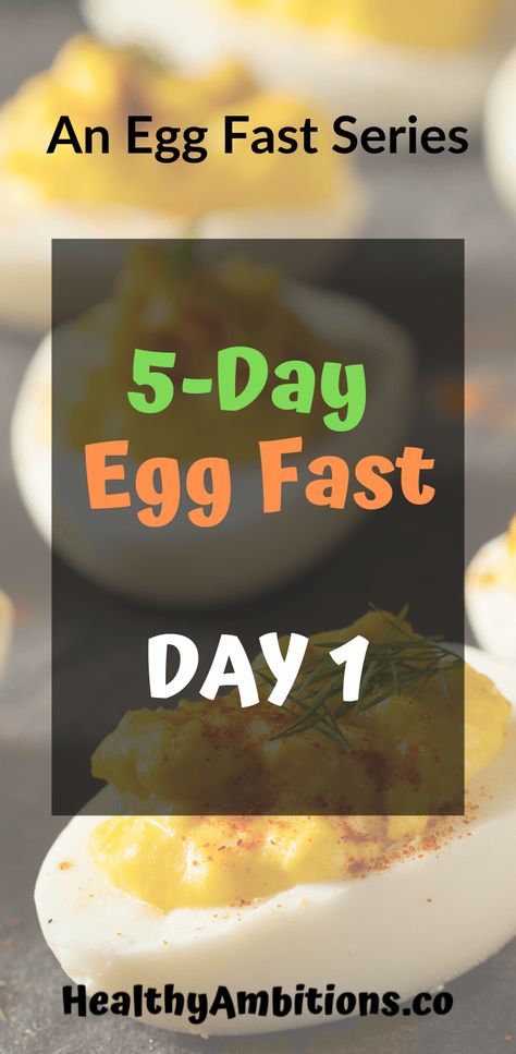 Egg Fast Day 1 Eggfast Recipes, Egg Fast Diet, Keto Egg Fast, Desayuno Keto, Egg Diet Plan, Sugar Free Gum, Egg Fast, Fast Day, Boiled Egg Diet Plan