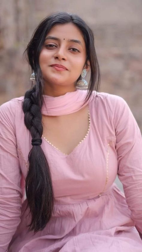 Sanchita Basu, Long Hair, Hair, Pink