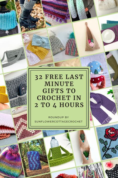 Quick crochet gifts