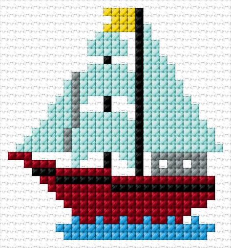 Cross Stitch Pattern Maker, Tiny Cross Stitch, Pola Kristik, Baby Cross, Cross Stitch Baby, Cross Stitch Cards, 자수 디자인, Simple Cross Stitch, Cross Stitch Patterns Free