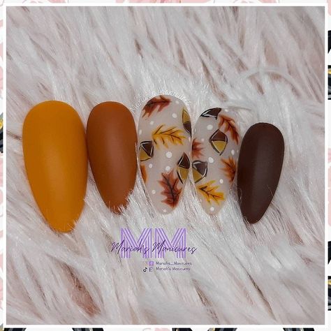 Thanksgiving Nails - One of the world's largest retailer. Visit immediately to search what you are looking for. Autumn Leaves Nail Art, Autunum Nails, Fall Leaves Nails, Nails Leaves, 16 Nails, Fall Leaves Nail Art, Pink Flower Nails, Autumn Nail, Fall Gel Nails