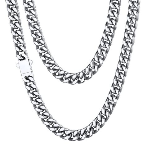 Silver chain for men