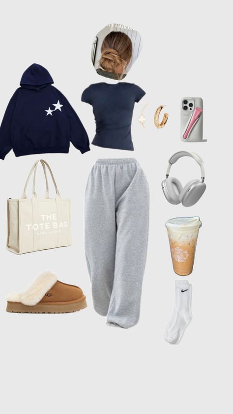 Comfy and warm airport fit Comfy Cute Airport Outfit, Airport Outfit Comfy, Airport Outfit Winter, Cute Airport Outfit, Comfy Airport Outfit, Airport Fit, Simple Outfits For School, Airport Fits, Fits Aesthetic