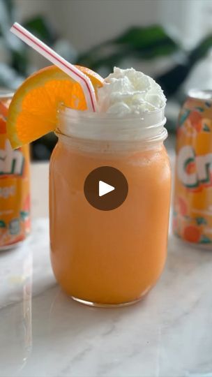 Orange creamsicle drink! 
🍊🍊
-one can orange crush soda
-3 Tbs of French vanilla creamer 
-whipped cream for topping 

#Oranges #OrangeCreamsicle #SummerDrink #OrangeDrink #Creamsicle ￼ | For the Love | Chuxx Morris · I Got That Good Stuff Orange Creamsicle Drink, Creamsicle Drink, French Vanilla Creamer, Orange Crush Soda, Crush Soda, Orange Drinks, Orange Creamsicle, Orange Crush, French Vanilla