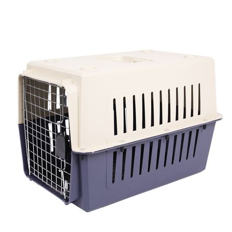 Livebest Portable Side Opening Pet Cat Carrier Crate Outdoor Kennel Car Travel Box for Small Animals Outdoor Kennel, Airline Pet Carrier, Cat Crate, Plastic Crates, Dog Box, Dog Kennel Outdoor, Cat Cages, Travel Carrier, Travel Box