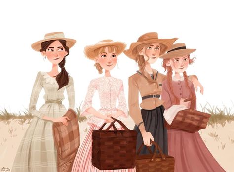 Jo March Drawing, Little Women Fanart, Little Women Illustration, The March Sisters, March Sisters, Little Women Quotes, Jo March, Little Women, Arte Sketchbook