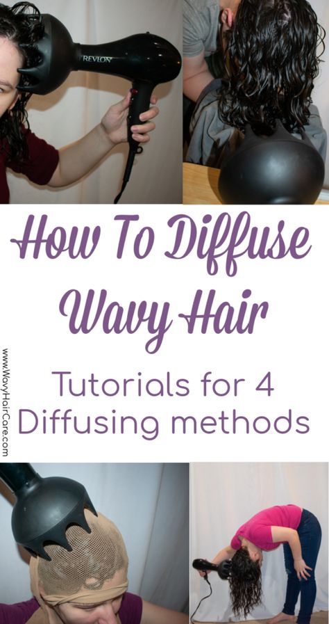 Drying Hair With Diffuser, How To Use Blow Dryer Diffuser, Diffuse Hair How To, Drying Curly Hair With Diffuser, Diffuser Hair Curls How To Use, Diffuser Curls Tutorial, Drying Curly Hair Without Diffuser, Hair Diffuser Wavy, Using A Diffuser On Wavy Hair