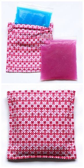 Diy Ice Pack, Cozy Cover, Ice Packs, Sewing Tutorials Free, Ice Pack, Easy Tutorial, Free Sewing, Quilt Sewing, Homemade Gifts