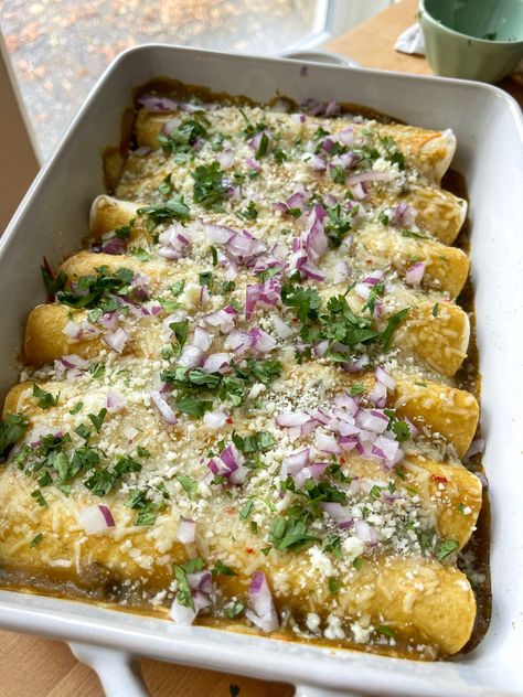 Quick Delicious Dinner Recipes, Corn Chicken Enchiladas, Street Corn Chicken, Quick Delicious Dinner, Best Enchiladas, Air Fryer Recipes Appetizers, Easy Healthy Dinner Recipes, Corn Chicken, Easy Healthy Dinner