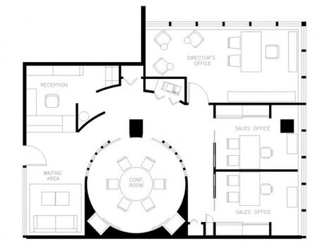 Student Work by Michael Wickersheimer at Coroflot.com Office Layout Plan Corporate Open Spaces, Small Office Floor Plan, Small Office Layout Floor Plans, Small Office Layout, Office Layout Plan, Law Office Design, Urban Office, Office Floor Plan, Plan Floor