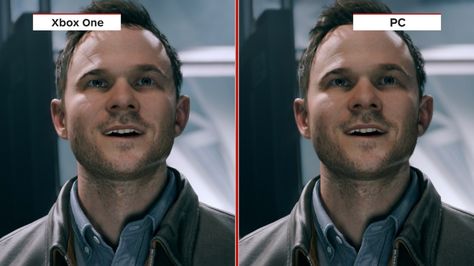 Quantum Break Graphics Comparison Xbox One vs. PC A detailed look at the visual fidelity of Quantum Break on PC vs. Xbox One. April 05 2016 at 08:16PM  https://www.youtube.com/user/ScottDogGaming Quantum Break, Games Console, Video Games Video, Playing Games, Fun To Be One, Xbox One, Xbox, Anatomy, Video Games