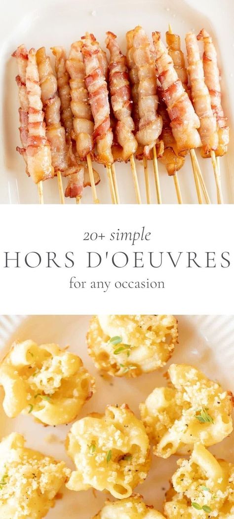 Bacon Skewers, One Bite Appetizers, Hors Doeuvres, Fancy Appetizers, Fall Appetizers, Julie Blanner, Savory Pies, Appetizers Easy Finger Food, Best Appetizer Recipes