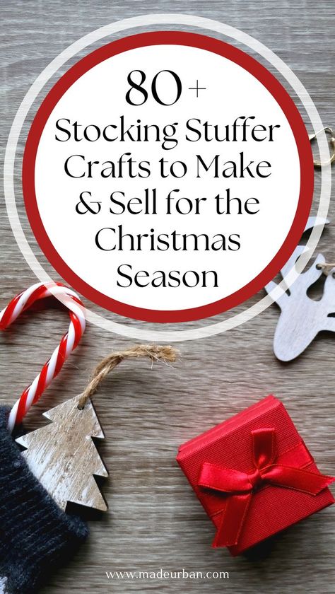 Looking for fun and unique stocking stuffer ideas? This list of 80 crafty projects is perfect for holiday markets and gift-giving! From handmade ornaments to cozy knits, discover how to create adorable stocking stuffers that will charm your craft booth customers and spread holiday cheer. For more insights on creating a successful small and craft business, connect with us at Made Urban!