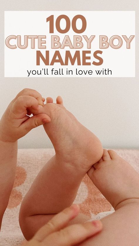 You are going to obsess over these cute baby boy names! There are endless names to use that are classic and timeless for your little one. Baby Names Neutral, Boy A Names, Cute Boy Names Unique, J Baby Boy Names, Boy B Names, Classy Boy Names, Boys Baby Names, M Boy Names, Italian Boy Names