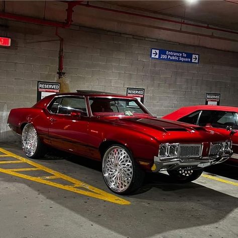 Donk Cars Old School, 1973 Chevelle, Chevy Caprice Classic, Classic Cars Trucks Chevy, Old School Muscle Cars, Donk Cars, Honda Accord Sport, School Car, Old Muscle Cars