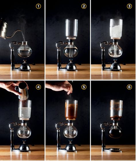 Siphon Coffee Maker, Coffee Syphon, Coffee Siphon, Bar Area Ideas, Syphon Coffee Maker, Vacuum Coffee Maker, Syphon Coffee, Siphon Coffee, Coffee Brewing Methods