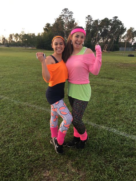 80s workout Workout Spirit Day Outfit, 80s Pep Rally, Spirit Week 80s Day, 80s Outfit Ideas Spirit Week, 80s Spirit Week, 80s Fashion Workout, 80 Workout Outfits, 80’s Workout, 80s Day Spirit Week Outfit