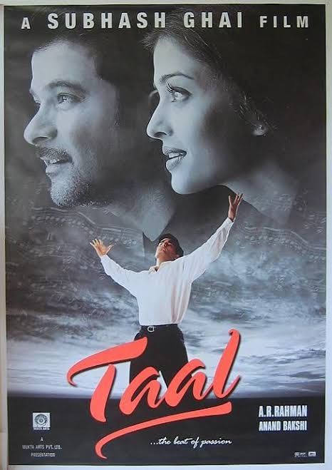 Movie : Taal (1999) Taal Movie, Indrajal Comics, Hindi Bollywood Movies, Pakistani Movies, Movie Posters For Sale, Anil Kapoor, Imdb Movies, Bollywood Posters, Old Movie