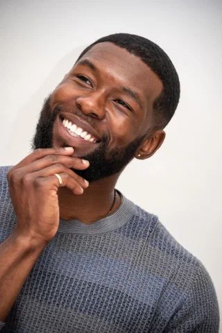 Every Time A Dark Skin Man Smiles An Angel Gets His Wings | HelloBeautiful Trevante Rhodes, Omar Epps, Chocolate Men, Dark Skin Men, Black Actors, Smiling Man, White Teeth, Black Boys, Brown Skin