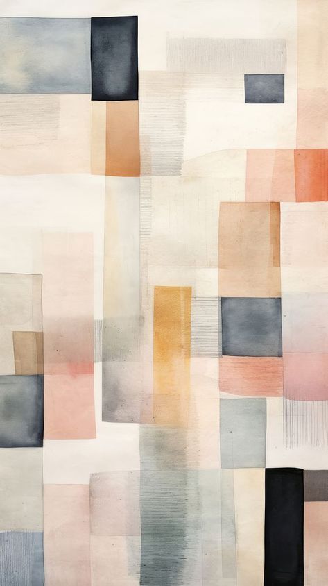 Muted colors grid painting abstract texture. | free image by rawpixel.com / Tang Grid Painting, Abstract Painting Background, Vintage Minimalism, Art Person, Grid Texture, Grid Wallpaper, Stippling Art, Painting Background, Minimalism Art