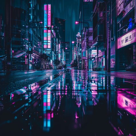 Neon Urban Night: A vibrant neon-lit street reflecting on wet pavement creates a futuristic urban scene at night. #neon #urban #night #city #lights #aiart #aiphoto #stockcake ⬇️ Download and 📝 Prompt 👉 https://stockcake.com/i/neon-urban-night_1021151_1040933 Eyeliner Tutorial Pencil, Natural Eyeliner Look, Gel Eyeliner Tutorial, Cat Eye Eyeliner Tutorial, Graffiti Video, Liquid Eyeliner Tutorial, Hooded Eyes Tutorial, Wet Pavement, Eyeliner Guide