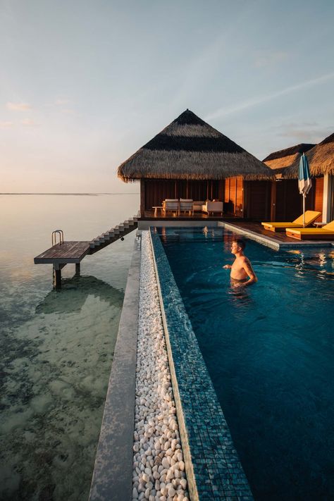 20 SURPRISINGLY CHEAP Water Villas In Maldives (2024) 8 Maldives Water Villa, Diving Course, Water Villa, Maldives Resort, Overwater Bungalows, Villa With Private Pool, Time Of Your Life, Inclusive Resorts, Island Resort