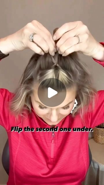 Daily Hair Tutorials 💇‍♀️ on Instagram: "Beautiful hair tutorial😍🥰 Here you get amazing hair style ideas and learn simple beautiful hair styles 💓 . @brittany.chenderson . #hairstyleideas #videohair #braidtutorial #hairtutorialvideo #hairvideotutorial #hairstyletutorial #braidoftheday #braidsofinstagram #hairglamvideos #tutorialhairdo #hairvideoshow #naturalhairtutorial #tutorialhair #cutehairstyles #marcbeauty #tutorialvideo #braidinglife #hairofinstgram #braidinspo #hairdecoration #hairstylevideo #longhairstyles #hairspo" Hair Tie Tutorial Simple, Hairstyles For Medium Length Hair Diy, French Pull Through Braid Tutorial, Hair Updos For Medium Hair Tutorial, Hair Do For Shoulder Length Hair, Hair Styles Using Clips, Hairstyle For Shoulder Length Hair Easy, Simple Fancy Hairstyles For Short Hair, Wedding Hair Styles For Bob Haircuts