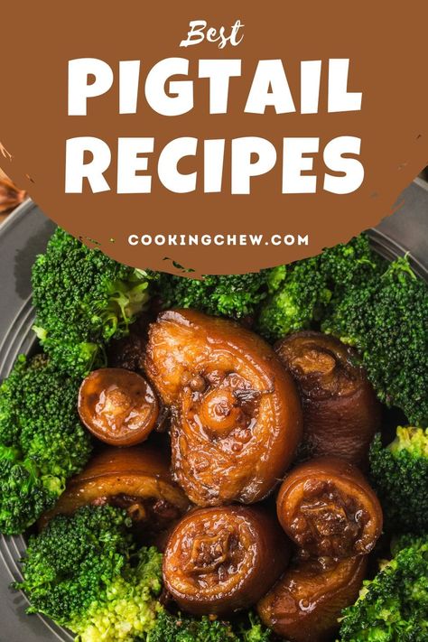 Pig Tails Recipe Southern, Pigs Tail Recipe, Pig Tails Recipe, Pork Tail Recipes, Pig Tail Recipes, Pigs Ears Recipe, Pigfeet Recipes, Pigtail Recipes, Pig Feet Recipe Soul Food Southern