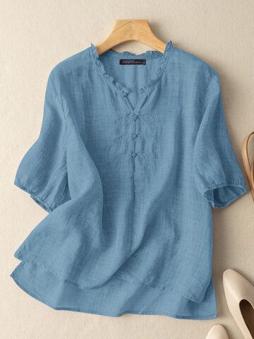 Stylish Tops Fashion, Ethnic Tops, Shirt Design For Girls, Cotton Tops Designs, Tunics For Women, Tunic Designs, Sheer Lace Top, Half Sleeve Blouse, Kurta Designs Women