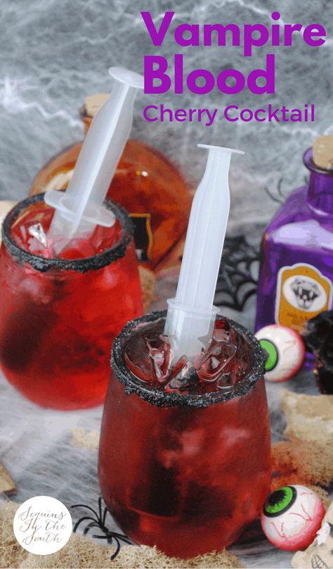 Horror Party Ideas, Fun Halloween Drinks, Halloween Smink, Spooky Drinks, Halloween Alcohol, Halloween Themed Drinks, Drinks Outfit, Halloween Recipes Drinks, Drinks Nonalcoholic