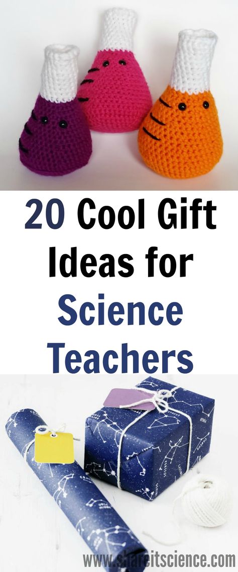 Looking for a unique science gift for a teacher or friend? Here are 20 awesome gifts from Etsy that your science loving teacher or student will love! Gifts For Science Teacher, Science Gifts For Teachers, Gift For Science Teacher, Science Teacher Gifts Diy, Gifts For Biology Teachers, Science Gift Ideas, Gifts For Science Teachers, Classroom Crochet, Gift For Students From Teacher