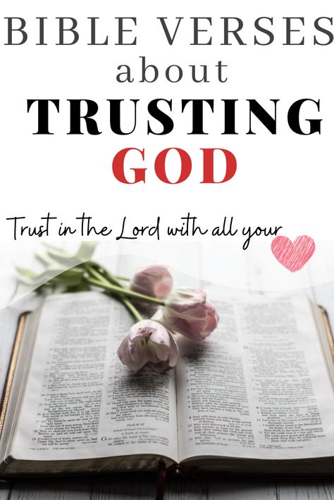 Verses On Trusting God, Bible Verse For Trusting God, Bible Verse On Faith Trust God, Scriptures About Trusting God, Trust In The Lord Quotes, Trust Bible Verses, Trust In The Lord With All Your Heart, Heart Scriptures, Trust Scripture