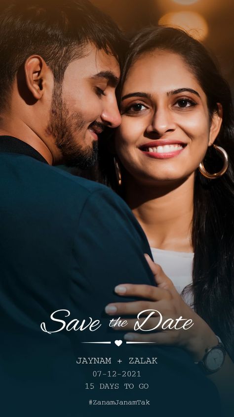 Save The Date Poster Ideas, Save The Date Wedding Photos, Save The Date Ideas Pictures, Save The Date Ideas For Weddings Indian Photoshoot, Save The Date Photo Ideas Indian, 9 Days To Go Countdown Wedding, Save The Date Photo Shoot Ideas, Pre Wedding Countdown Photos, Save The Date Picture Ideas Photography