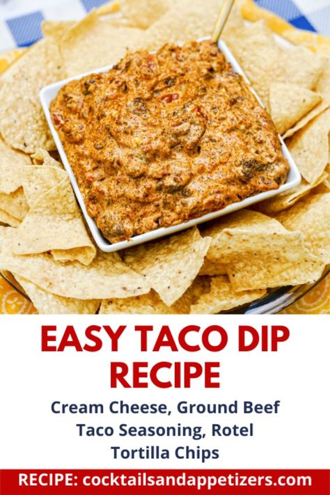 Dips With Ground Beef And Cream Cheese, Cheesy Taco Dip With Ground Beef, Chip Dip With Ground Beef, Hot Dip With Ground Beef, Taco Dip With Cream Cheese And Ground Beef, Ground Beef Chip Dip, Easy Taco Dip With Cream Cheese, Hot Taco Dip With Cream Cheese, Taco Meat Dip