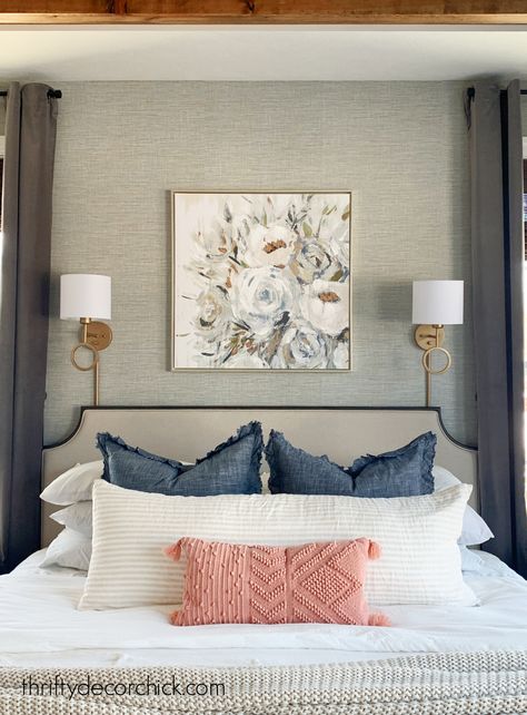 Canvas Above King Bed, Artwork Size Over King Bed, Floral Arrangement Above Bed, Wall Art Over King Size Bed, Artwork Over King Size Bed, Picture Above Bed, Art Size Above King Bed Paintings & Prints, Monogram Above Bed Master, Above Bed Decor Master