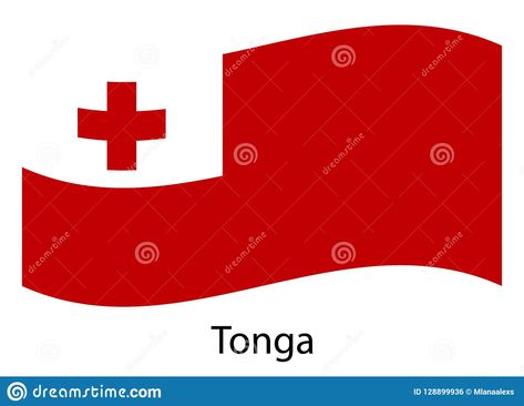 Flag Of Tonga. Tonga Icon Vector Illustration Eps10. Stock Vector - Illustration of patriotic, abstract: 128899936 Tonga, Stock Vector, Vector Illustration, Flag, Quick Saves