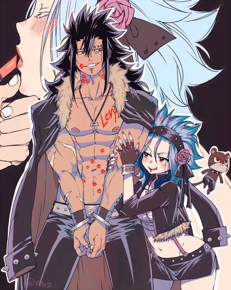 Erza Et Jellal, Gale Fairy Tail, Gajeel X Levy, Fairy Tail Levy, A Silent Voice Anime, Gajeel And Levy, Fairy Tail Comics, Fairy Tail Pictures, Fairy Tail Love