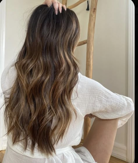 Light Brunette Hair, Light Brunette, Honey Brown Hair, Brown Hair Looks, Brown Hair Inspo, Brunette Hair With Highlights, Dreamy Aesthetic, Brunette Balayage, Balayage Hair Dark