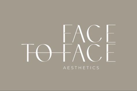 Facial Aesthetics Logo, Med Spa Names, Aesthetic Clinic Name Ideas, Pmu Business Names, Esthetician Instagram Name, Esthetician Logo Design Ideas, Esthetician Business Name Ideas, Esthetician Names Ideas, Spa Names Ideas