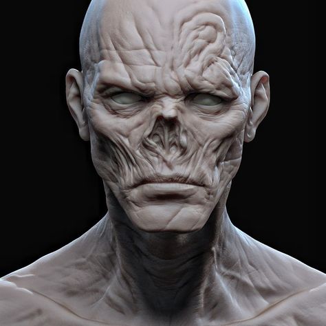 zombie Apocalypse Art, Digital Sculpting, Digital Sculpture, Vampire Academy, Vampire Knight, Theme Halloween, The Opera, Phantom Of The Opera, Creature Concept