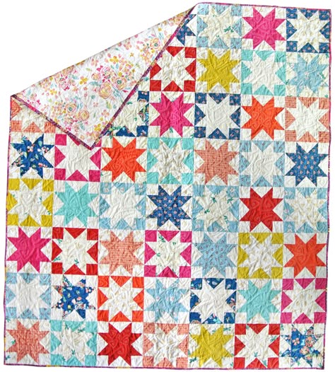 Medallion Quilts Pattern Free, 12 1/2 Inch Star Quilt Block Patterns Free, Saw Tooth Star Quilt Block Pattern, Quilt As You Go Patterns Free, Sawtooth Quilt, Sawtooth Star Quilt, Quilt Stars, Mccalls Quilting, Sawtooth Star