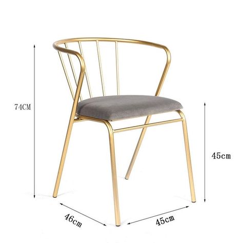 Iron art chair #product Metal Office Chair, Steel Chair Design Metals, Metal Chair Design, Lounge Chair Office, Restaurant Chairs Design, Wall Dining Table, Bedroom Sets Furniture Queen, Outdoor Chairs Design, Gold Lounge