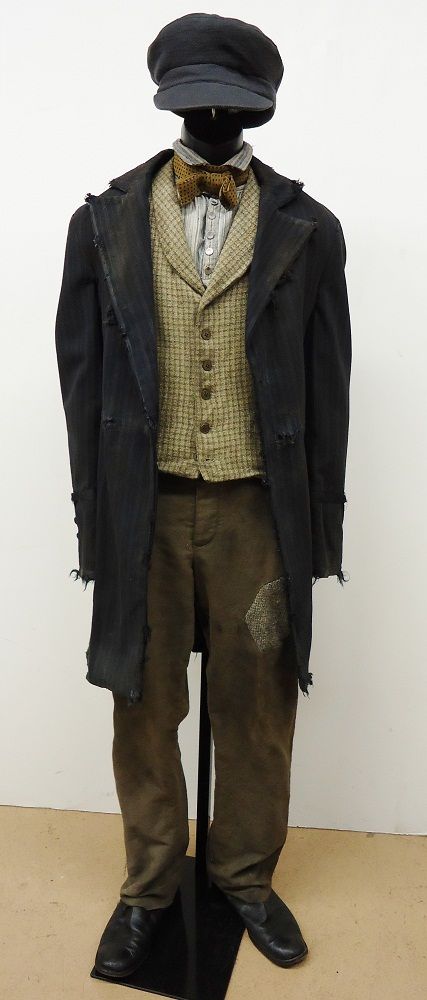 Victorian Working Class Clothing Men, Victorian Peasant Clothing Male, 1700s Fashion Mens Poor, 1860s Mens Fashion, Victorian Boy Clothes, American Costume, 19th Century Men, Victorian Boy, 19th Century Clothing